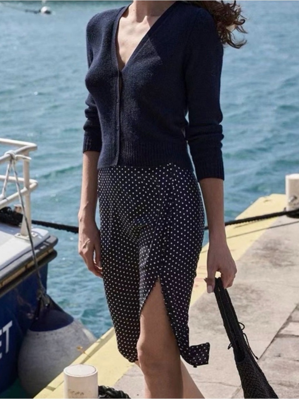 DÔEN Laurie Skirt Hepburn Dot Size S